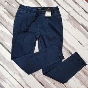 MASSIMO DUTTI Draw String Jeans Size- 2 NWT